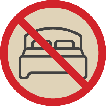 No hotels