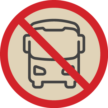No transportation