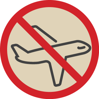 No travel